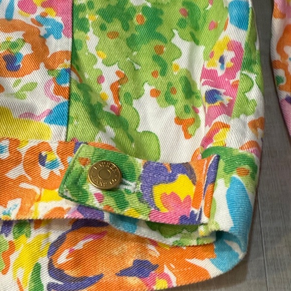 Polo by Ralph Lauren Multicolor Floral Jean Jacket - Picture 7 of 13